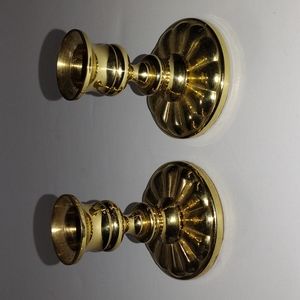 Baldwin Brass Candlesticks Set of 2 3" High
